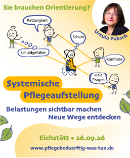 Pflegeaufstellung
